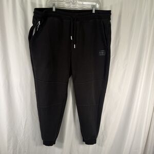 Cloak Brand Joggers Men's 3XL Black Zip Pocket Pull On Drawstring Tactical